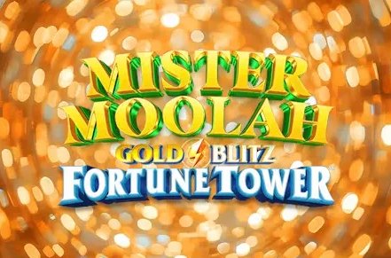Mister Moolah Gold Blitz Fortune Tower Slot Logo