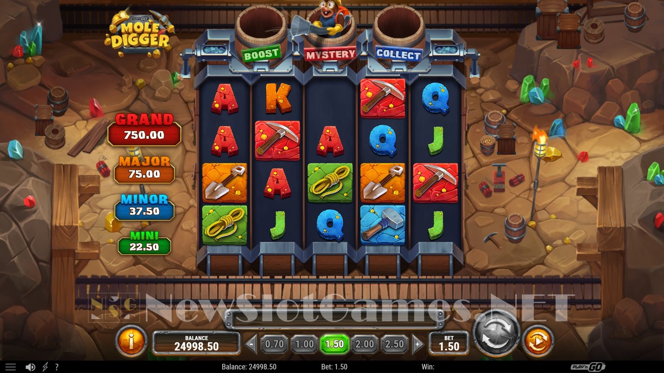 Mole Digger Slot Demo Image