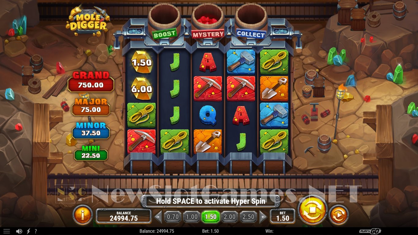 Mole Digger Slot Slot Image in Demo - pic. 2