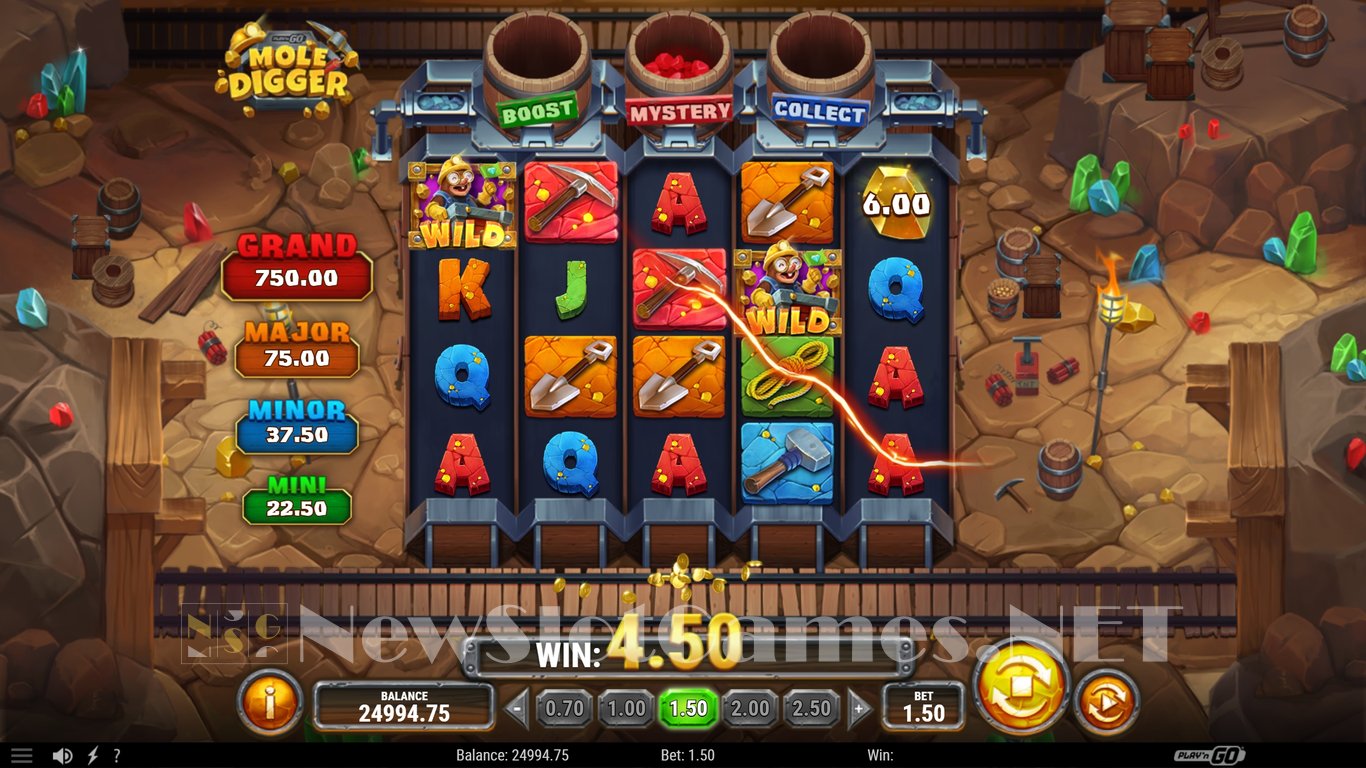 Mole Digger Slot Slot Image in Demo - pic. 3