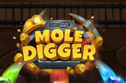 Mole Digger Slot Logo
