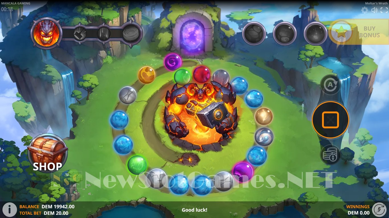 Moltars Wrath Game Slot Image in Demo - pic. 2