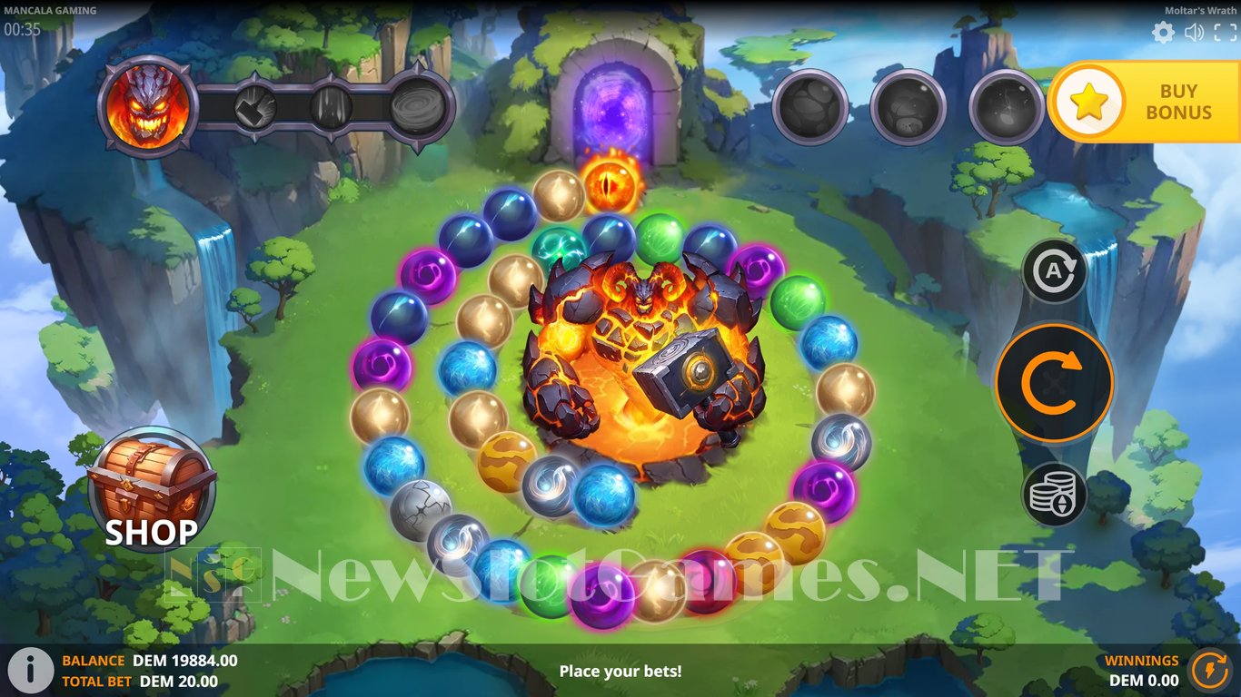 Moltars Wrath Game Slot Image in Demo - pic. 3