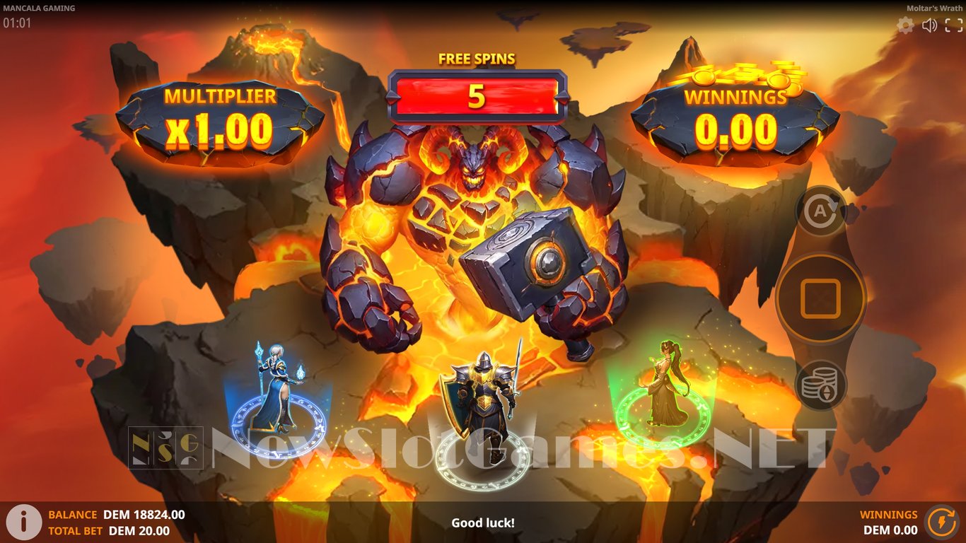 Moltars Wrath Game Slot Image in Demo - pic. 5