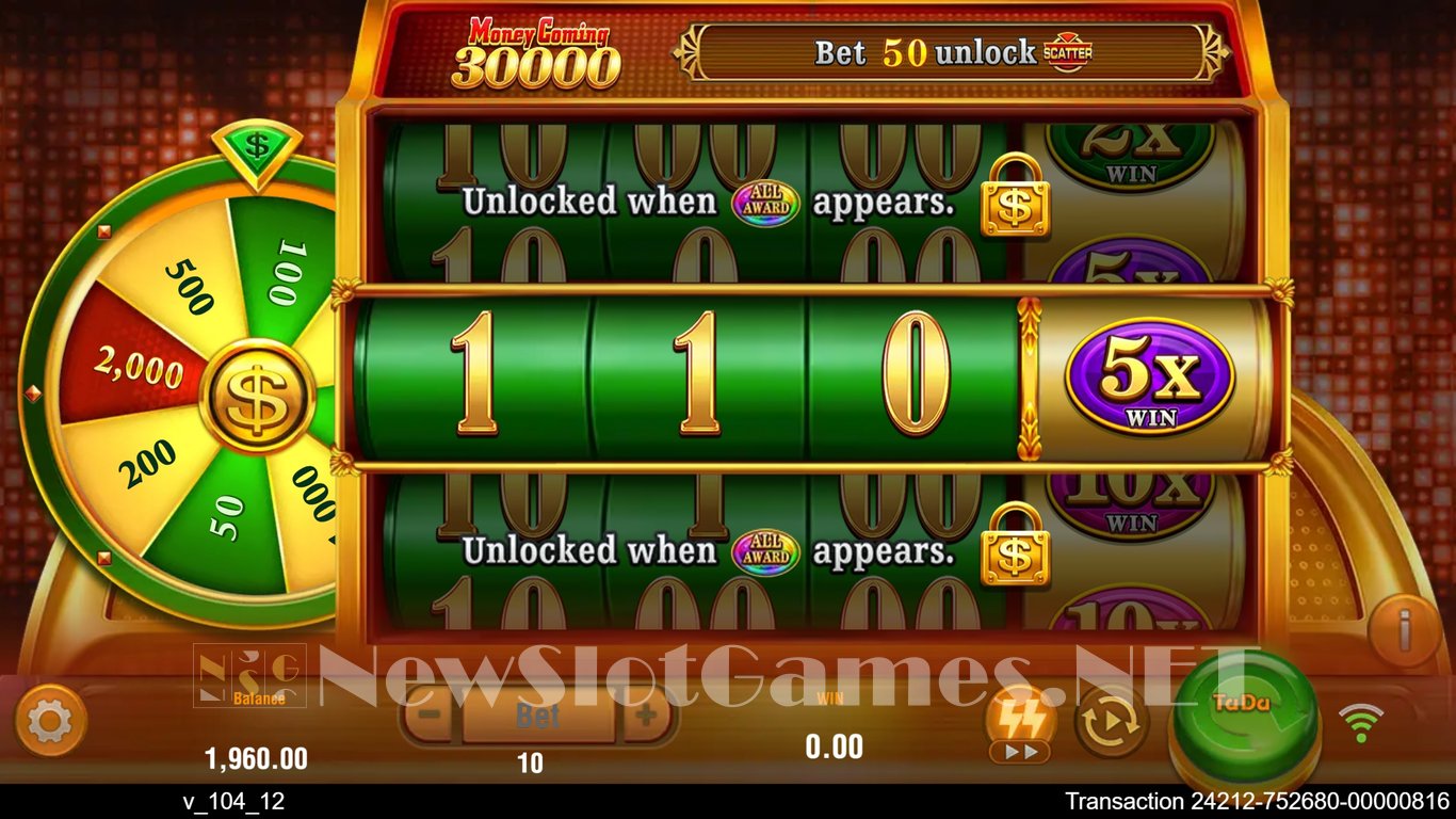 Money Coming 30000 Slot Slot Image in Demo - pic. 2