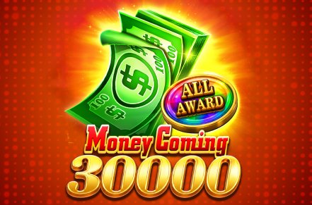 Money Coming 30000 Slot Logo