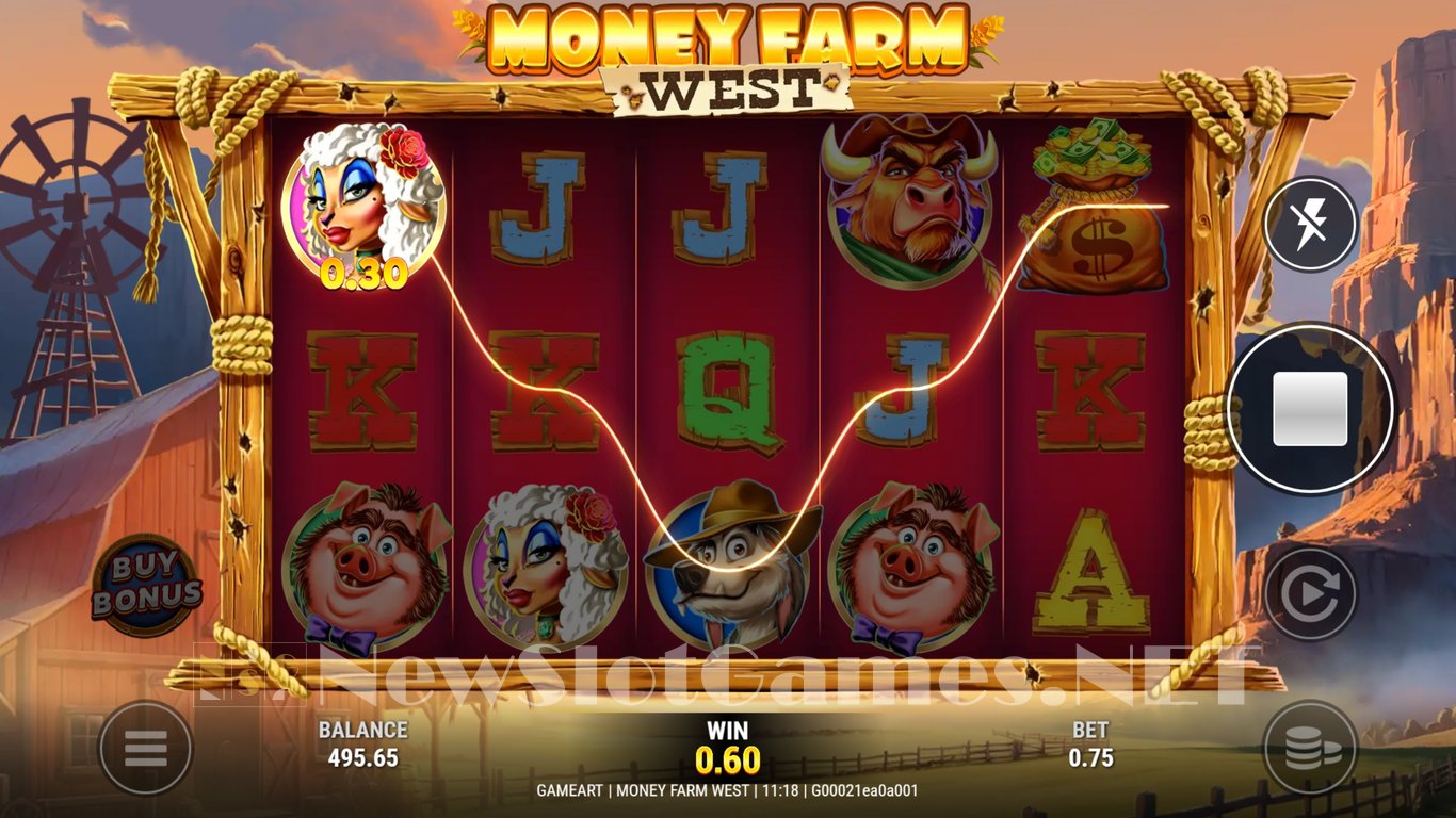 Money Farm West Slot Slot Image in Demo - pic. 4