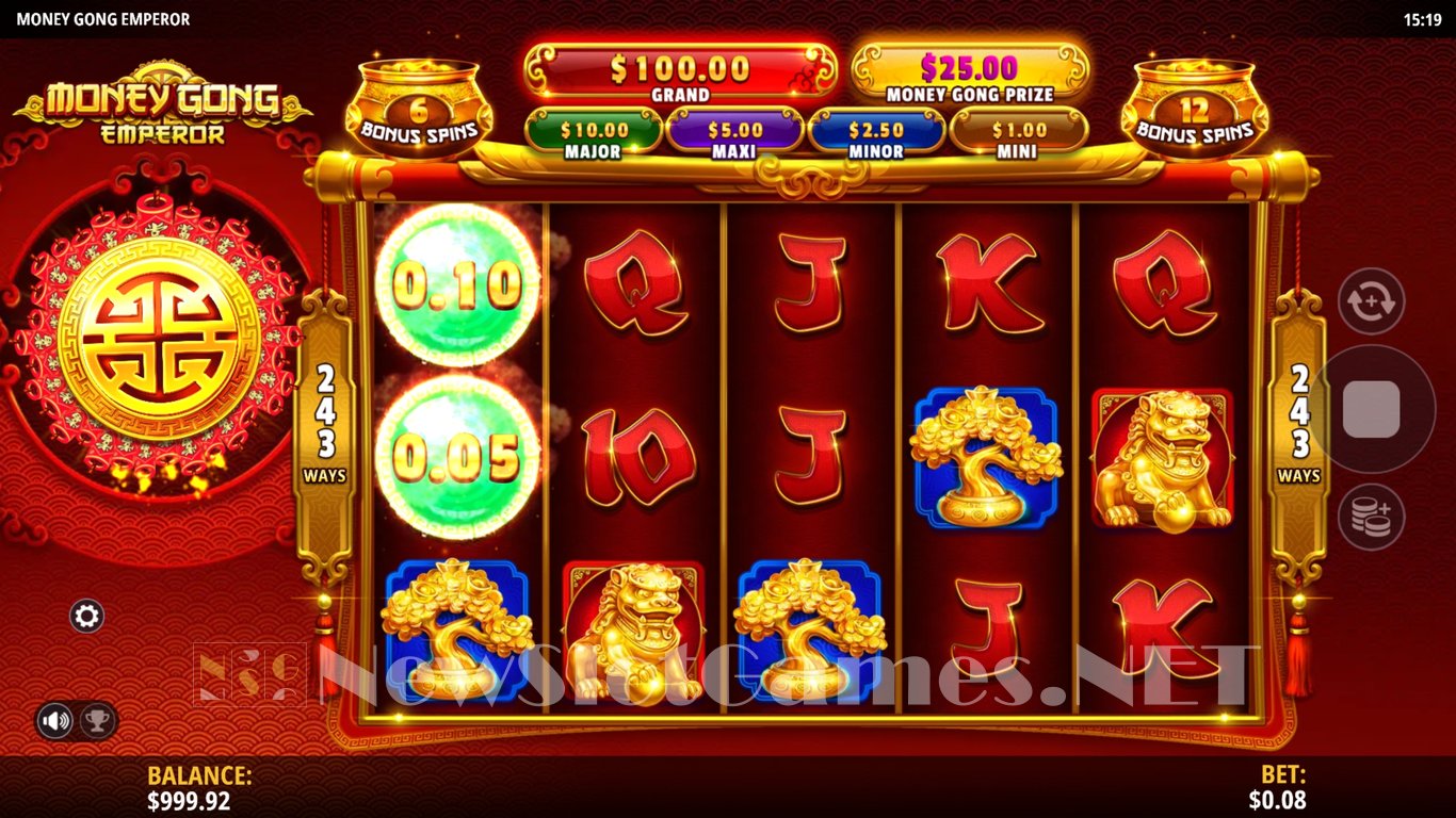 Money Gong Emperor Slot Demo Image