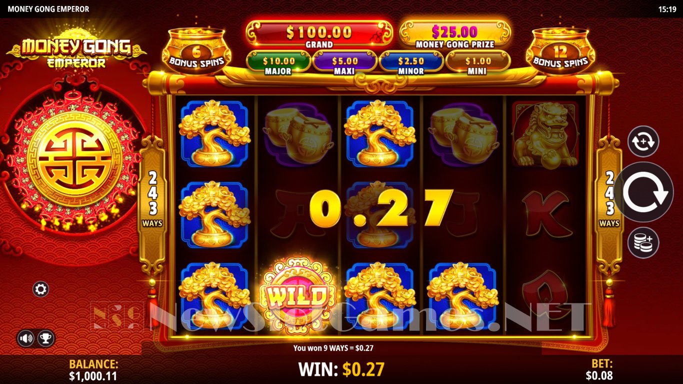 Money Gong Emperor Slot Slot Image in Demo - pic. 2