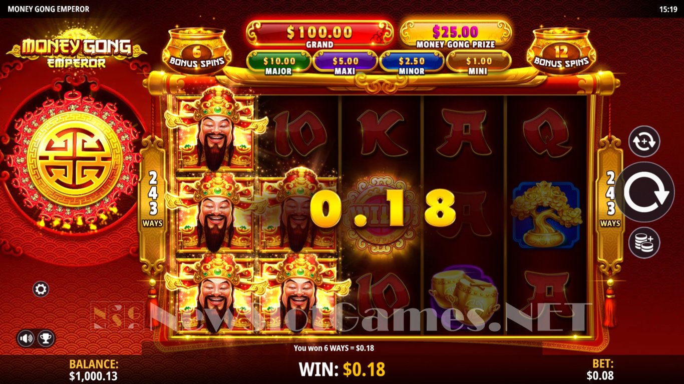Money Gong Emperor Slot Slot Image in Demo - pic. 3