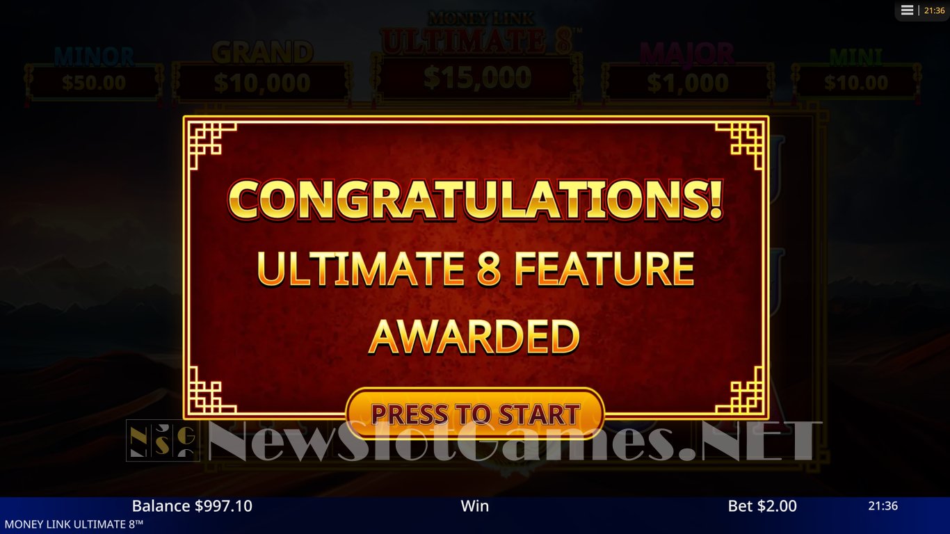 Money Link Ultimate 8 Slot Slot Image in Demo - pic. 3