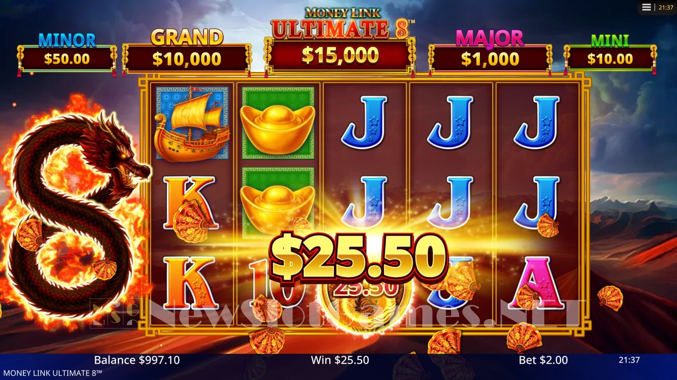 Money Link Ultimate 8 Slot Slot Image in Demo - pic. 6
