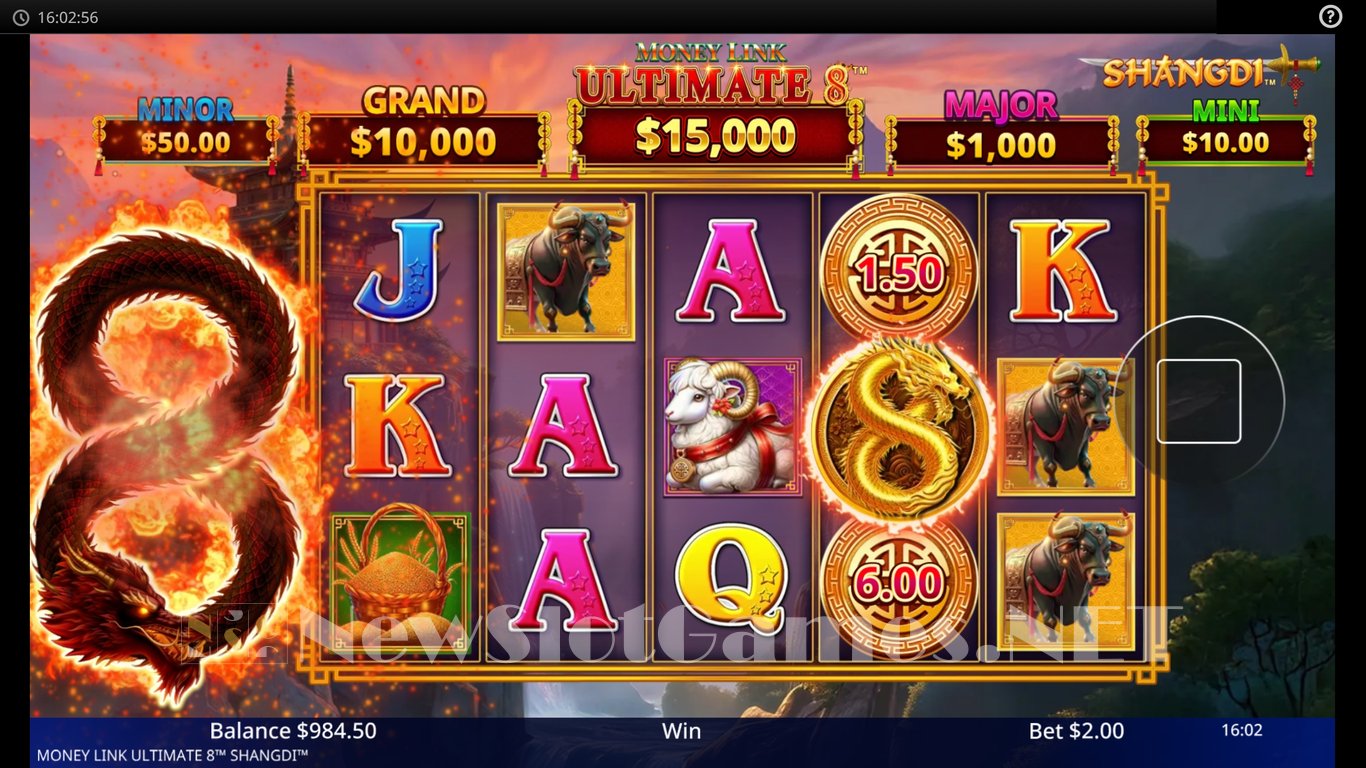 Money Link Ultimate 8 Shangdi Slot Slot Image in Demo - pic. 3