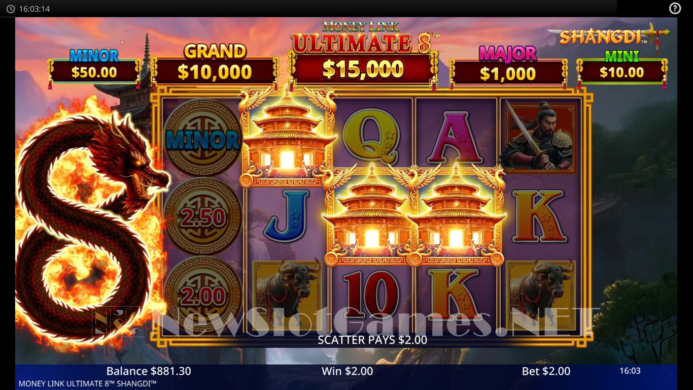 Money Link Ultimate 8 Shangdi Slot Slot Image in Demo - pic. 6