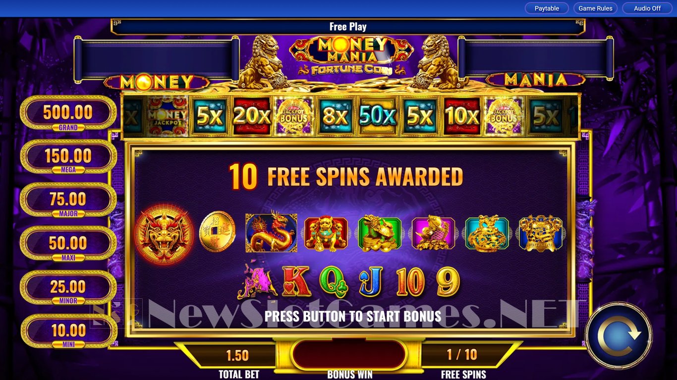Money Mania Fortune Coin Slot Slot Image in Demo - pic. 5