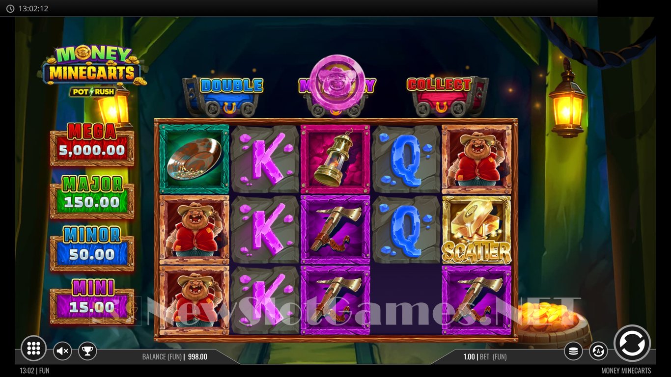Money Minecarts Slot Slot Image in Demo - pic. 2