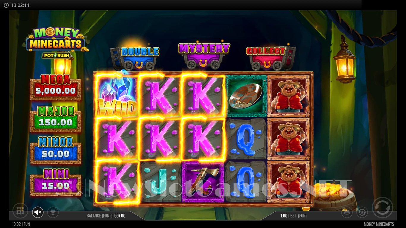 Money Minecarts Slot Slot Image in Demo - pic. 3