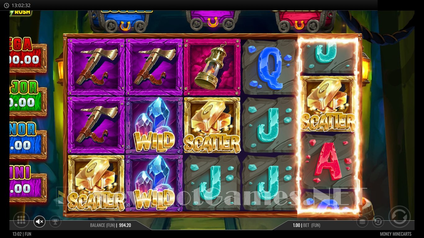 Money Minecarts Slot Slot Image in Demo - pic. 4