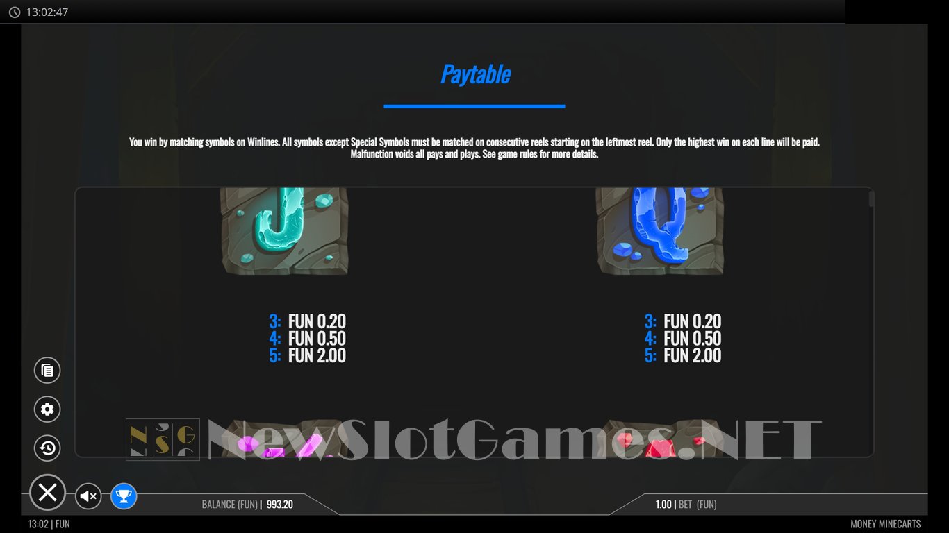 Money Minecarts Slot Slot Image in Demo - pic. 5