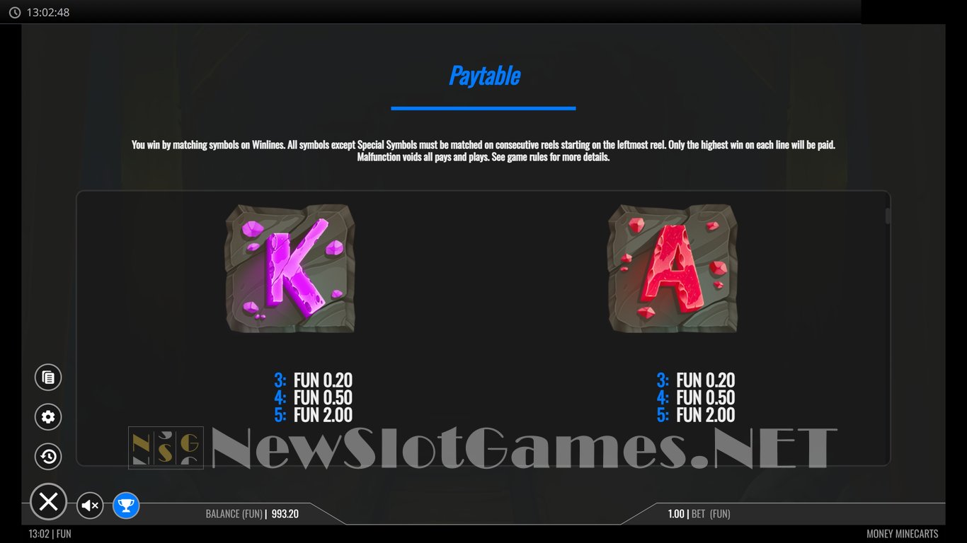 Money Minecarts Slot Slot Image in Demo - pic. 6