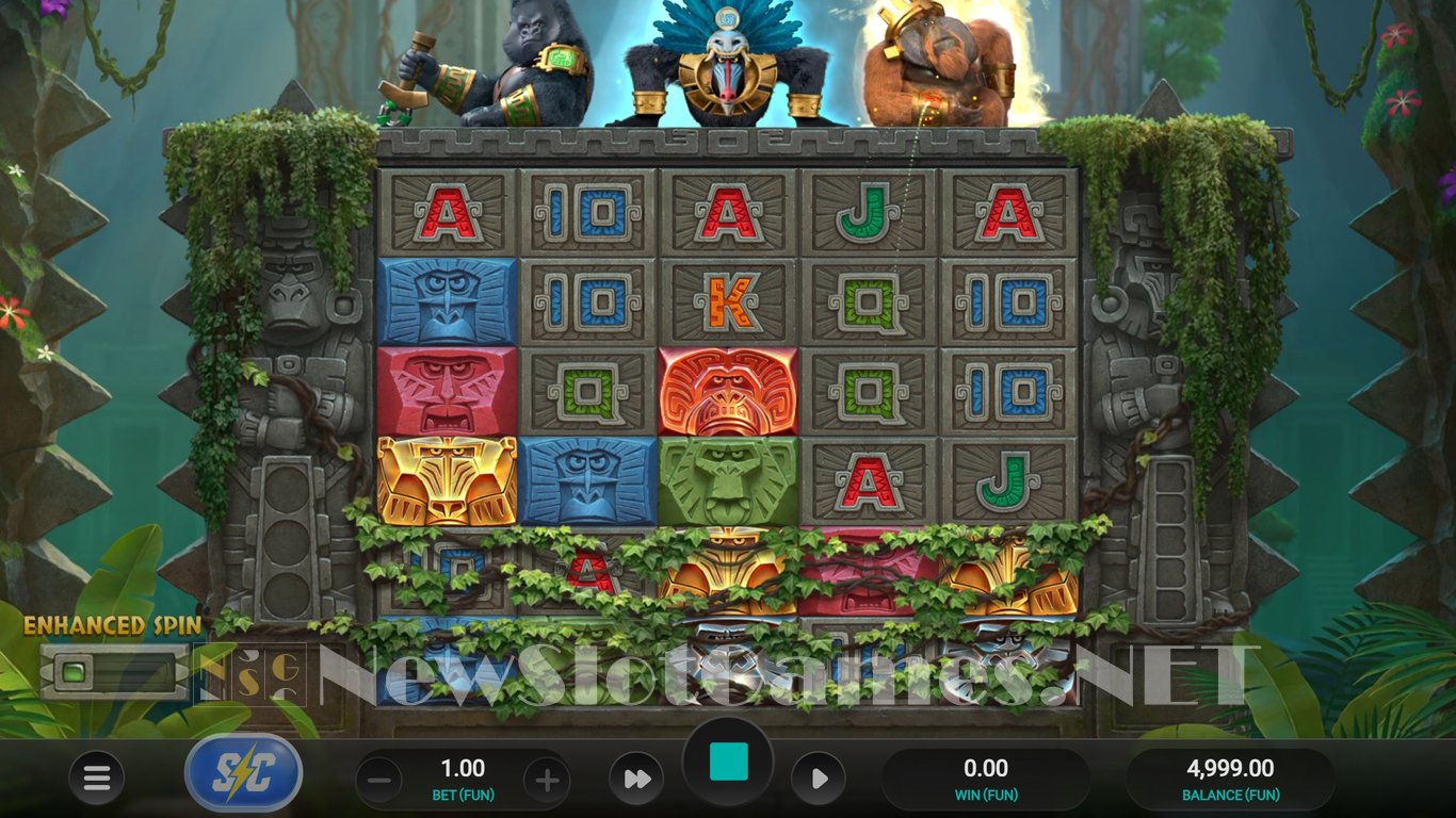 Monkey Gods of the Inca Slot Demo Image