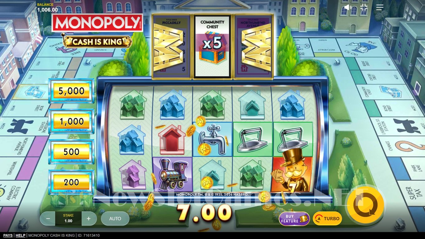 Monopoly Cash is King Slot Slot Image in Demo - pic. 2