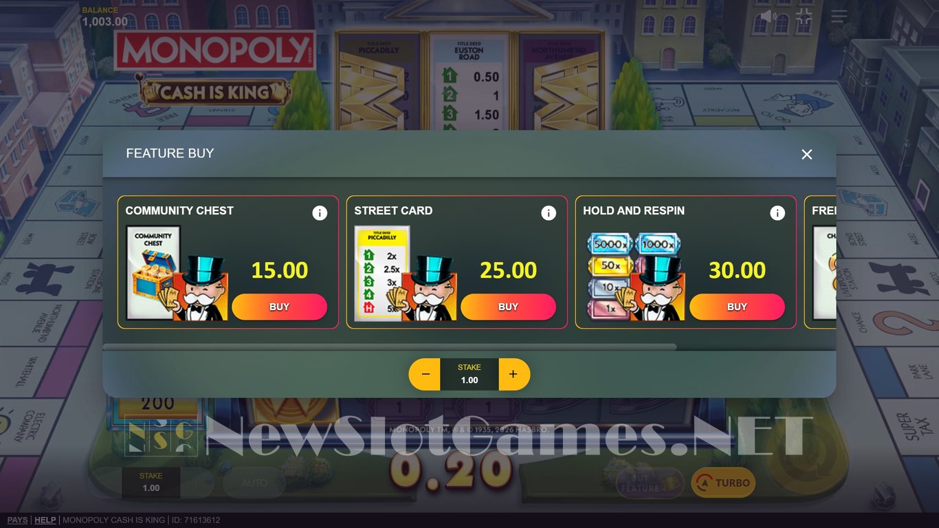 Monopoly Cash is King Slot Slot Image in Demo - pic. 6