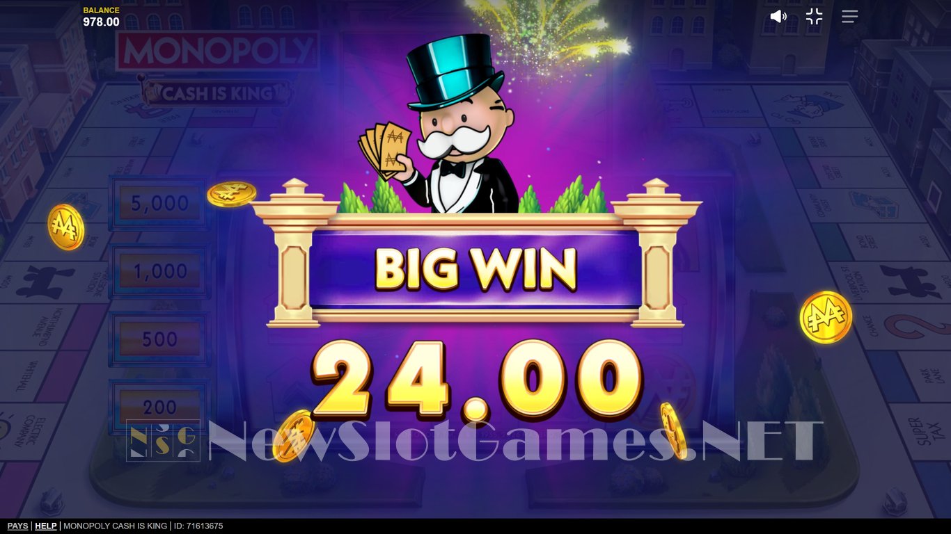 Monopoly Cash is King Slot Slot Image in Demo - pic. 7