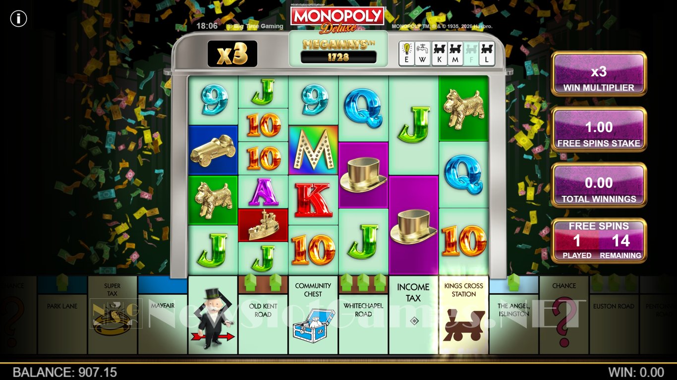 Monopoly Deluxe Slot Slot Image in Demo - pic. 6