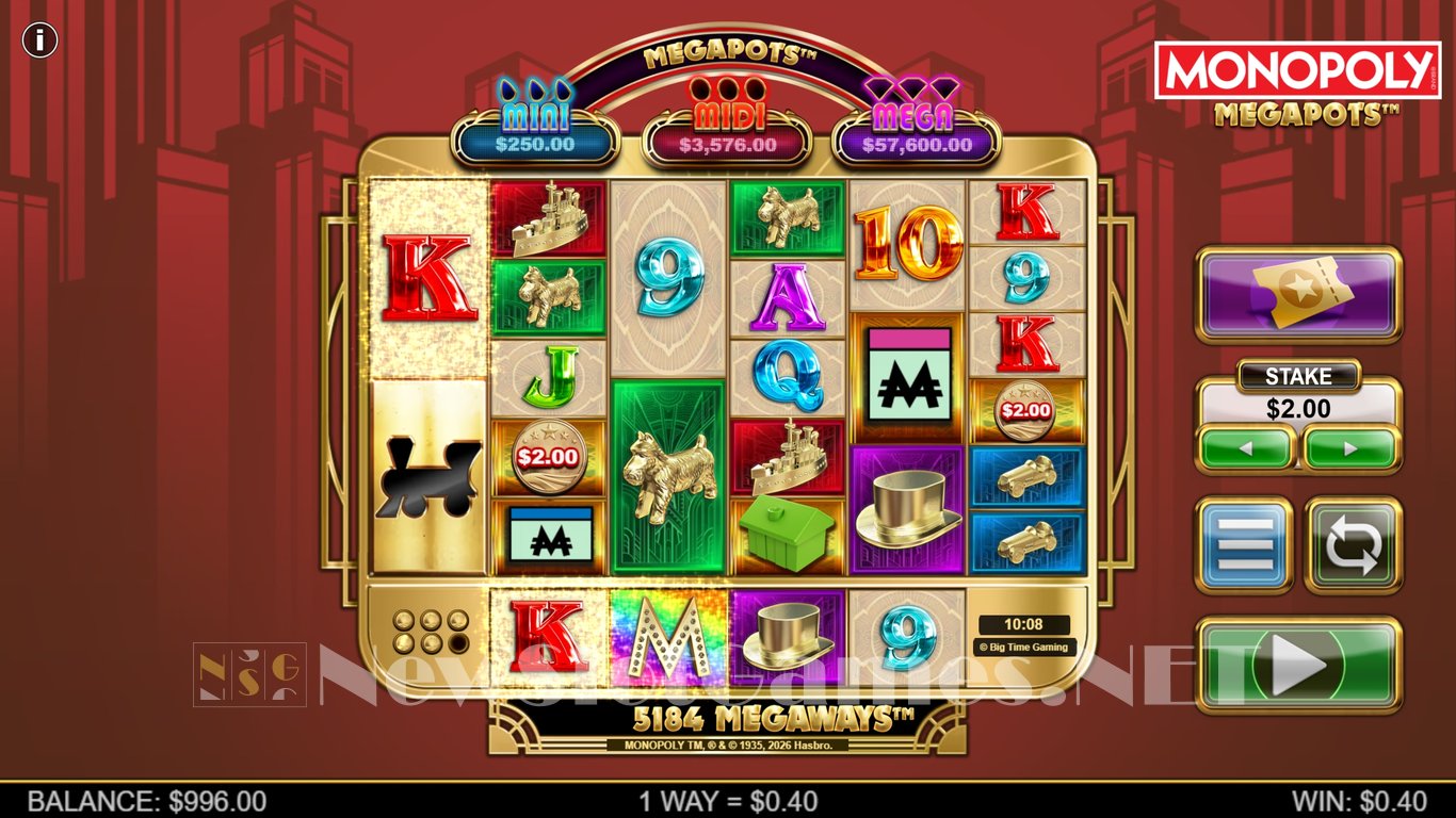 Monopoly Megapots Slot Slot Image in Demo - pic. 2