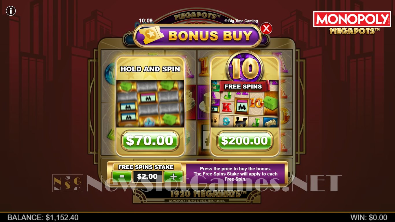 Monopoly Megapots Slot Slot Image in Demo - pic. 5