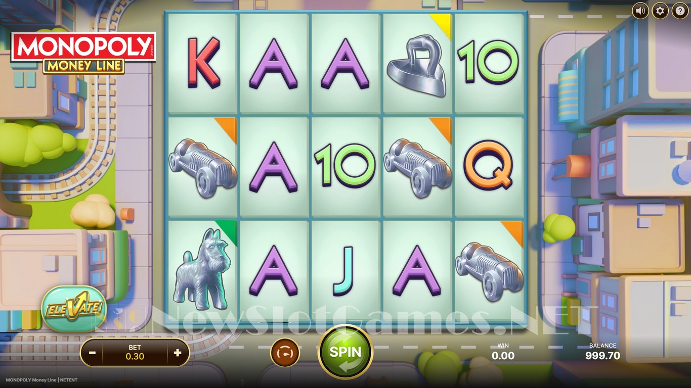 Monopoly Money Line Slot Demo Image