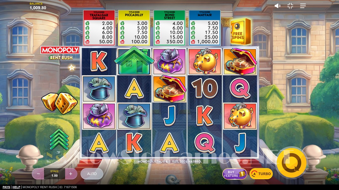 Monopoly Rent Rush Slot Slot Image in Demo - pic. 4