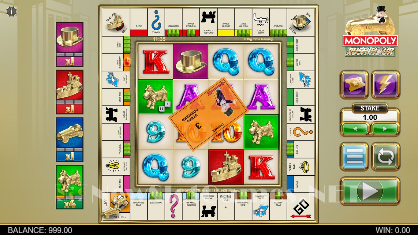 Monopoly Rush Hour Slot Slot Image in Demo - pic. 2