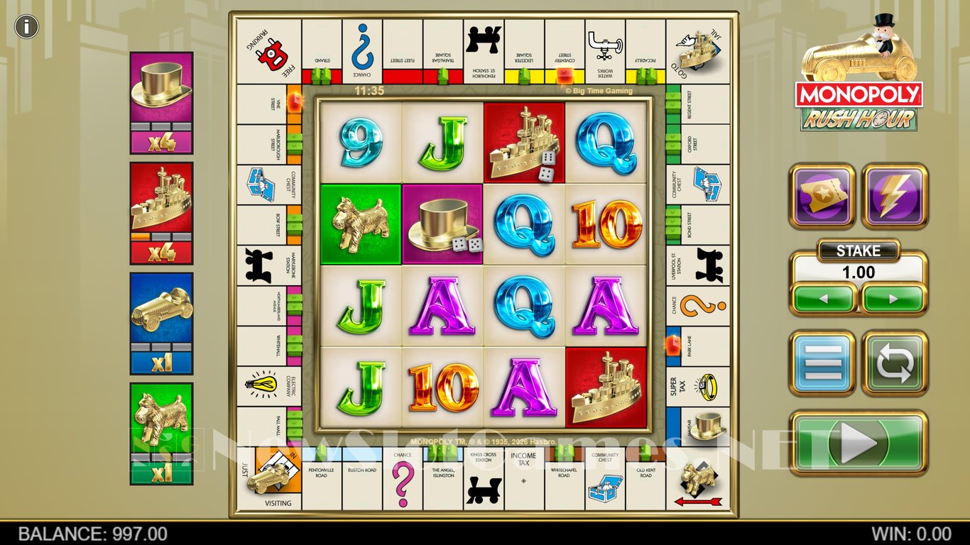 Monopoly Rush Hour Slot Slot Image in Demo - pic. 3