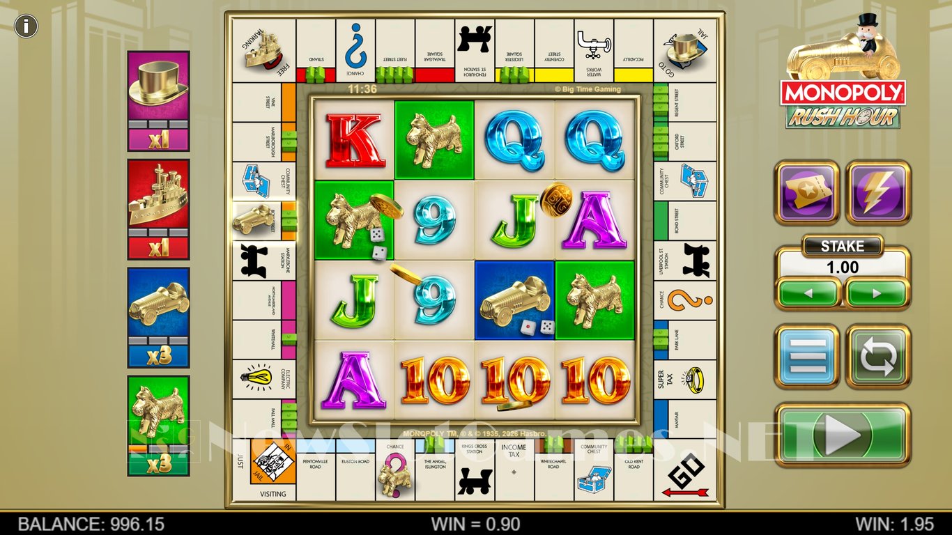 Monopoly Rush Hour Slot Slot Image in Demo - pic. 5