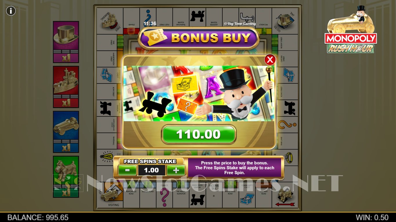 Monopoly Rush Hour Slot Slot Image in Demo - pic. 6