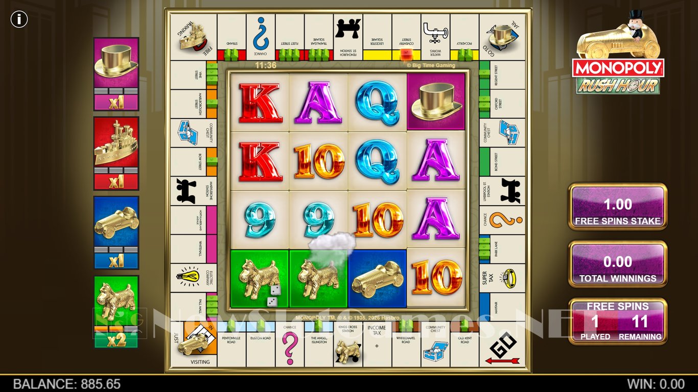 Monopoly Rush Hour Slot Slot Image in Demo - pic. 7