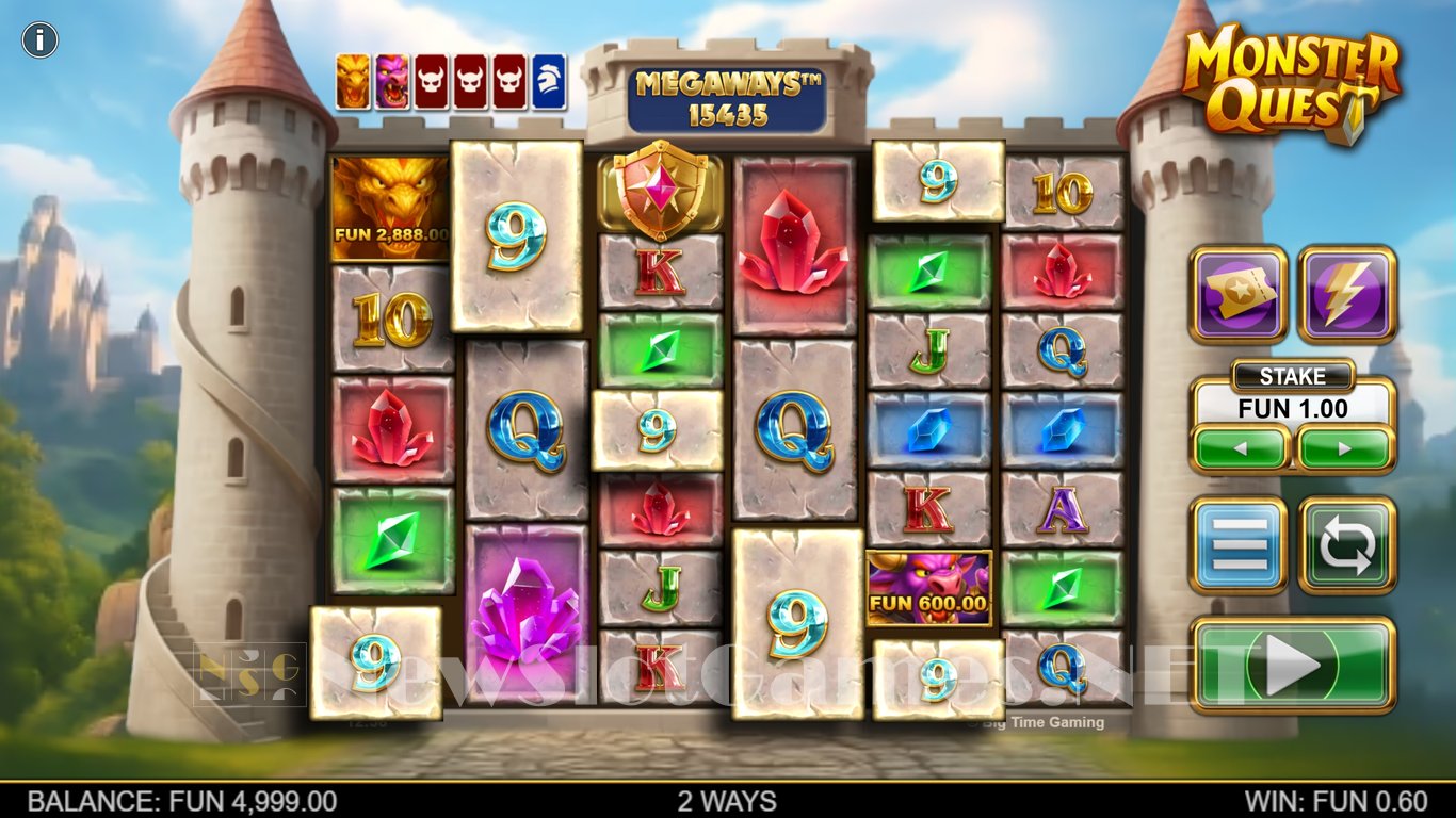 Monster Quest Slot Demo Image