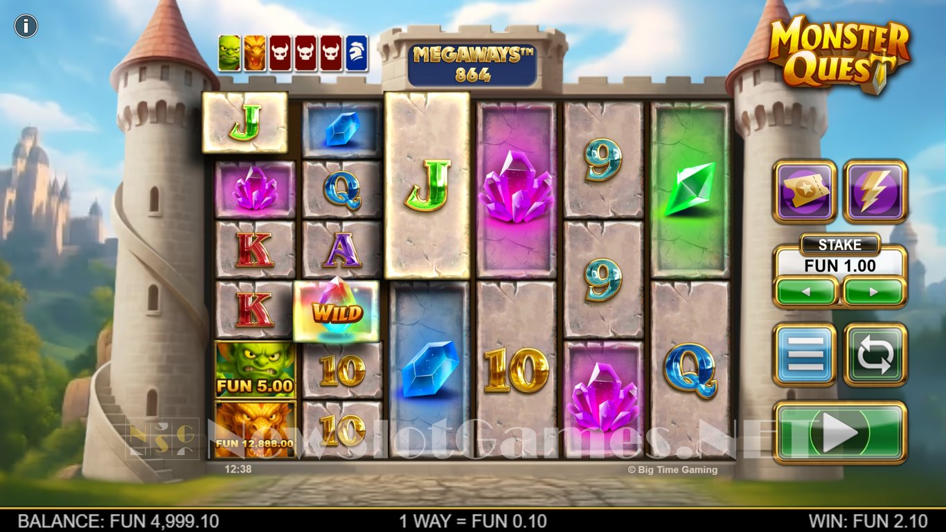 Monster Quest Slot Slot Image in Demo - pic. 3
