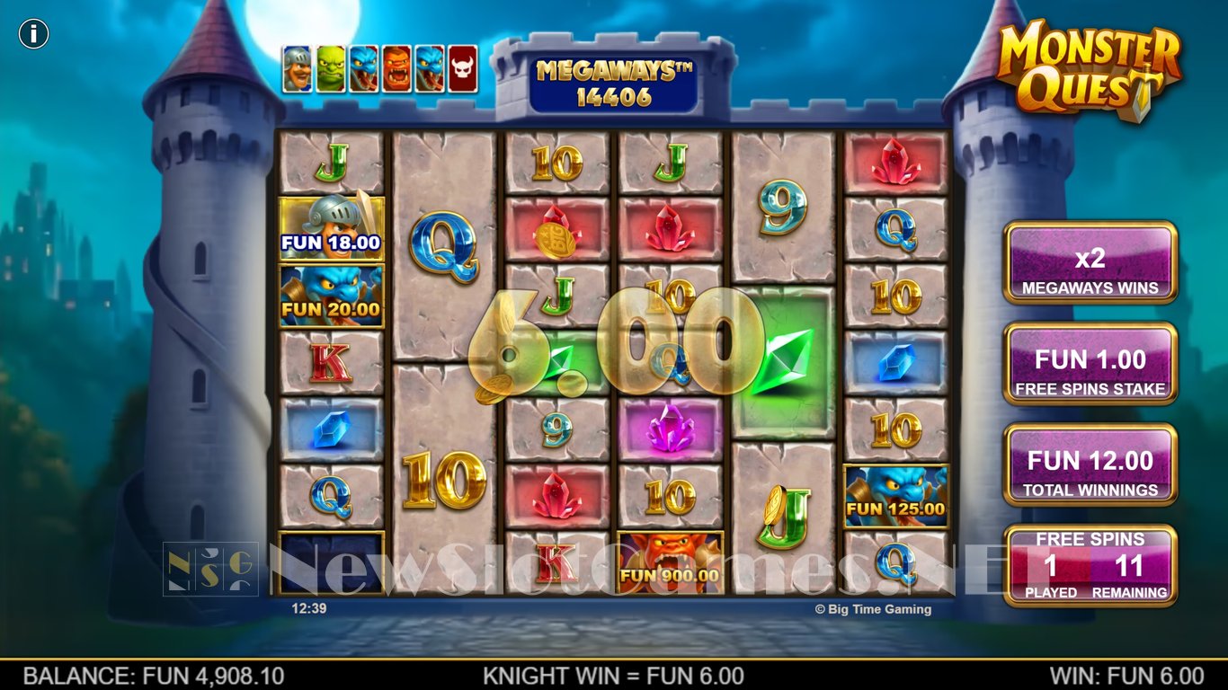 Monster Quest Slot Slot Image in Demo - pic. 6
