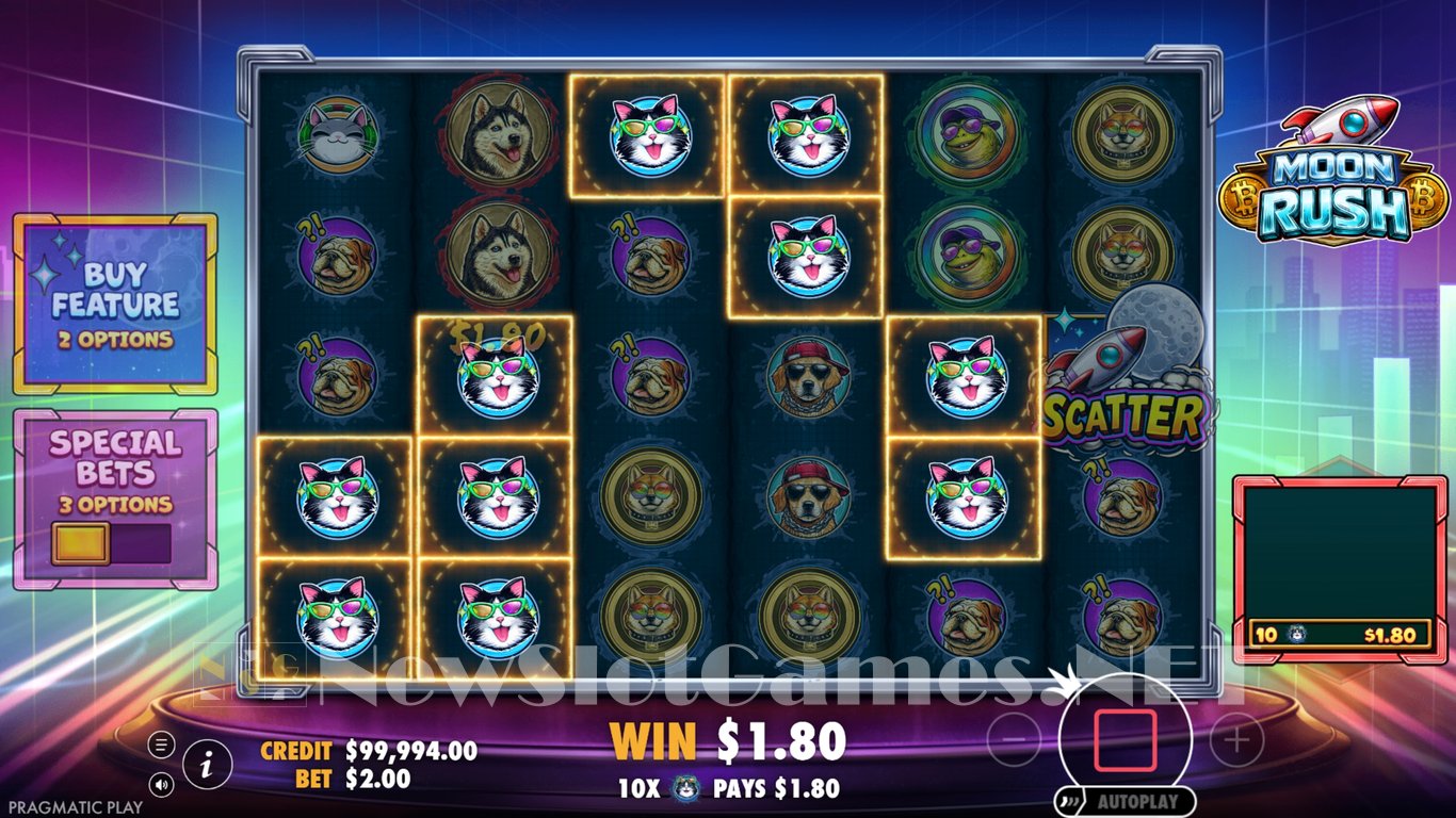 Moon Rush Slot Slot Image in Demo - pic. 2
