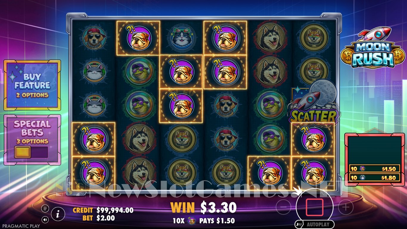 Moon Rush Slot Slot Image in Demo - pic. 3