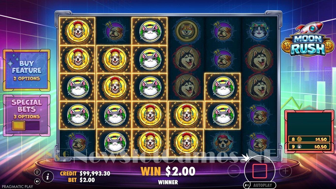Moon Rush Slot Slot Image in Demo - pic. 4