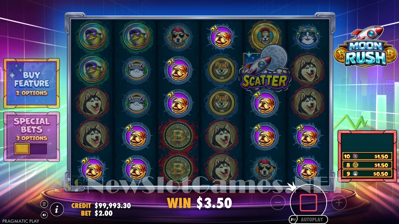 Moon Rush Slot Slot Image in Demo - pic. 5
