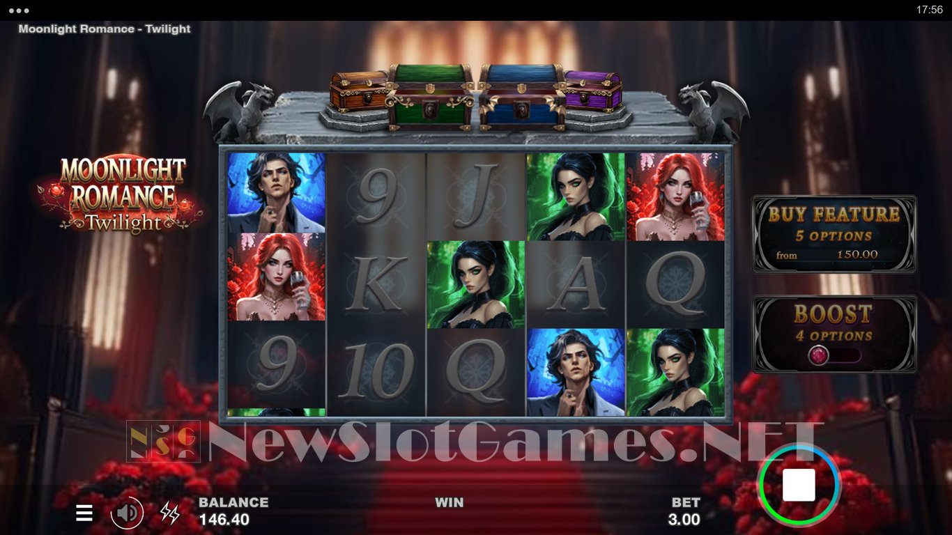 Moonlight Romance Twilight Slot Demo Image