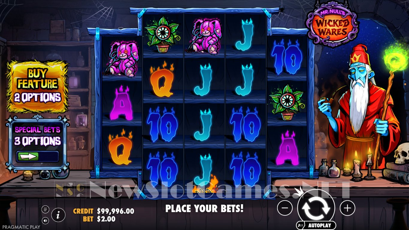 Mr Nulls Wicked Wares Slot Slot Image in Demo - pic. 2
