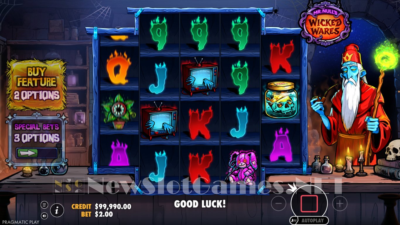Mr Nulls Wicked Wares Slot Slot Image in Demo - pic. 4
