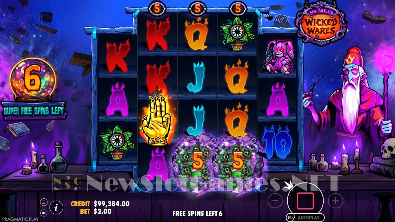 Mr Nulls Wicked Wares Slot Slot Image in Demo - pic. 9