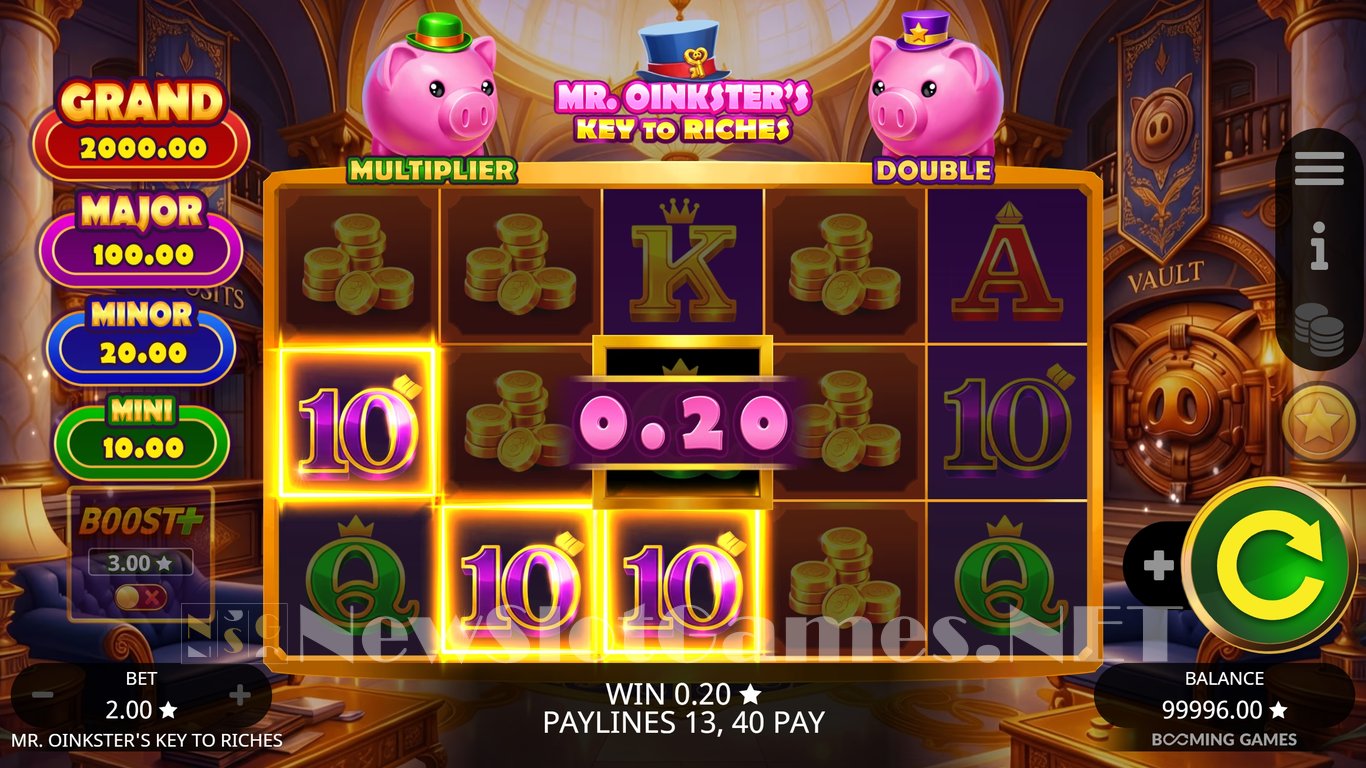 Mr. Oinksters Key To Riches Slot Slot Image in Demo - pic. 2